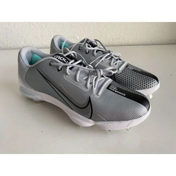 Nike Force Zoom Trout 7 Pro Men's Sz 15 Metal Baseball Cleats Grey CQ7224-023 - Picture 3 of 10